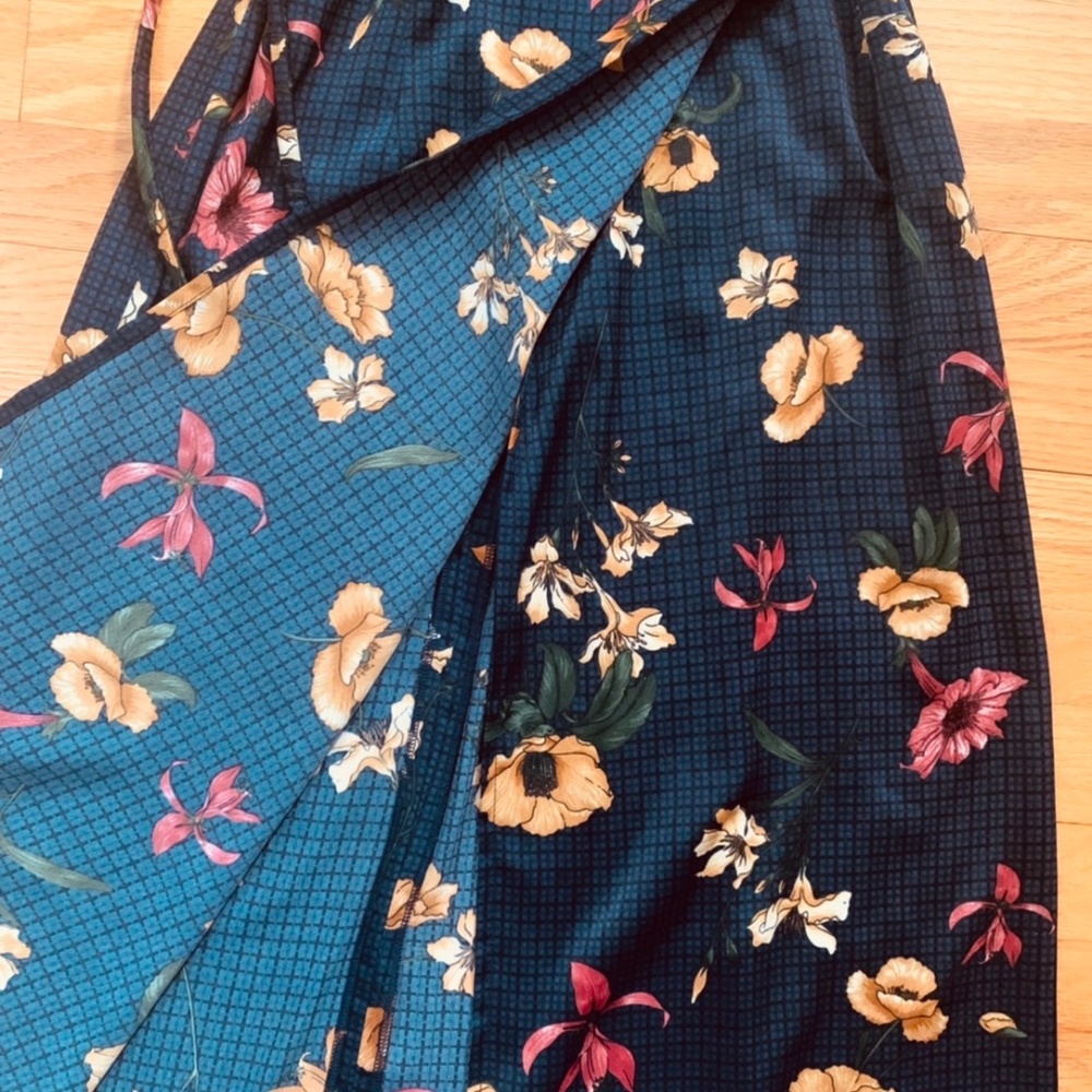 Floral midi wrap dress - Picture 5 of 5